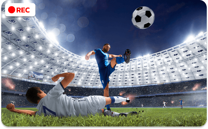 Registrazione partite calcetto e calcio con video disponibili online